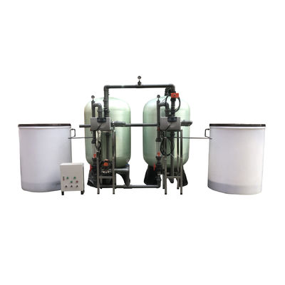 15000L/H FRP Tank Well Water Treatment Purification Plant Water Softener System Pre-treatment Water Filtration Filter