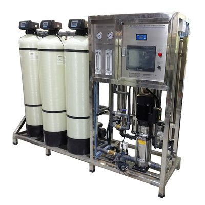 1000LPH Auto Control Dejonizowany oczyszczacz wody 5000GPD Przemysłowy system odwróconej osmozy Instalacja wodna RO Maszyna